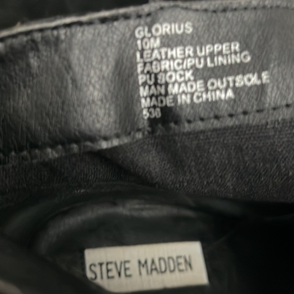 STEVE MADDEN | Glorius Bootie | Black Suede |Size 10 - Picture 9 of 11